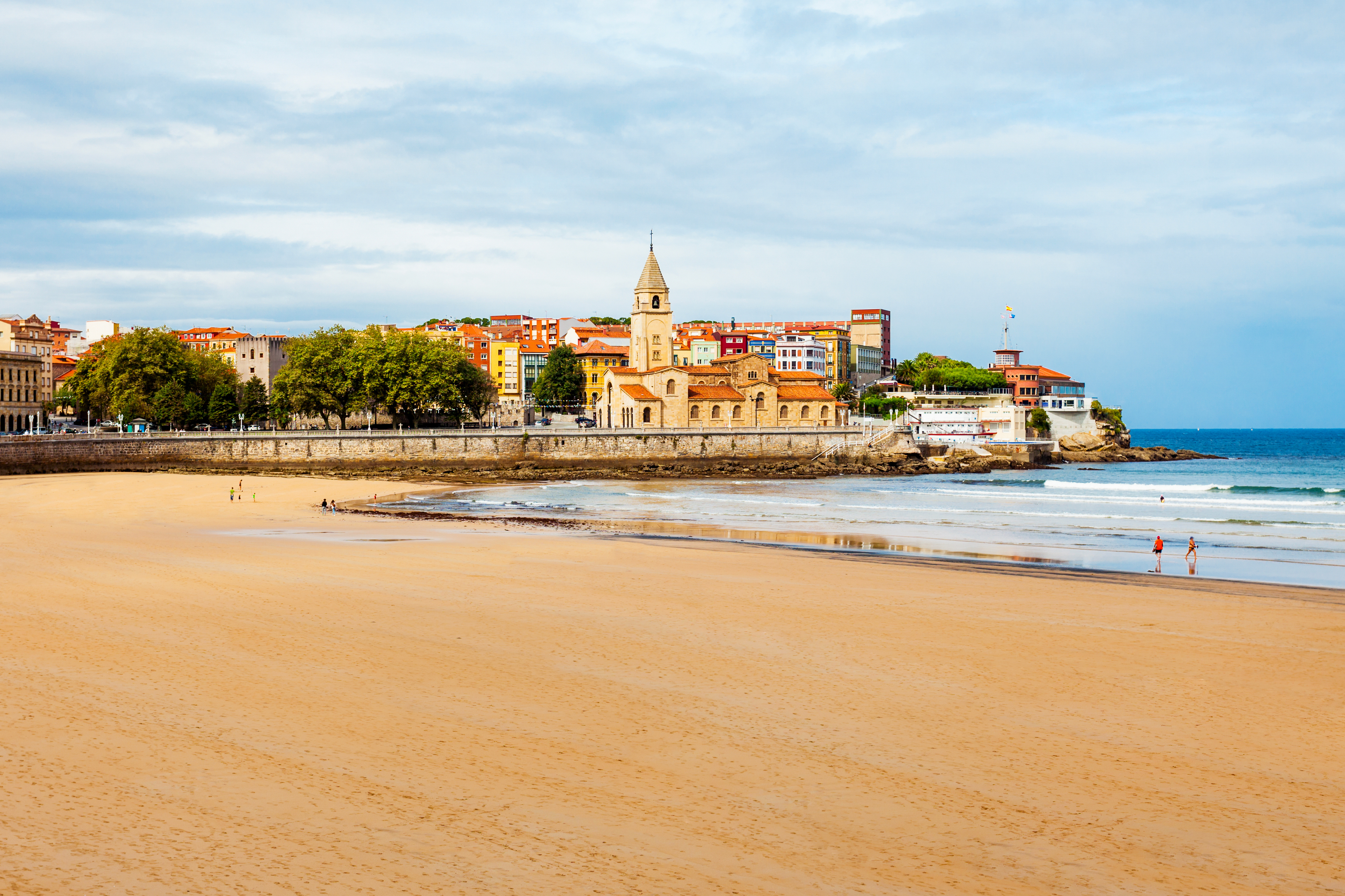 Vista de Gijón